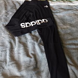 Adidas black leggings